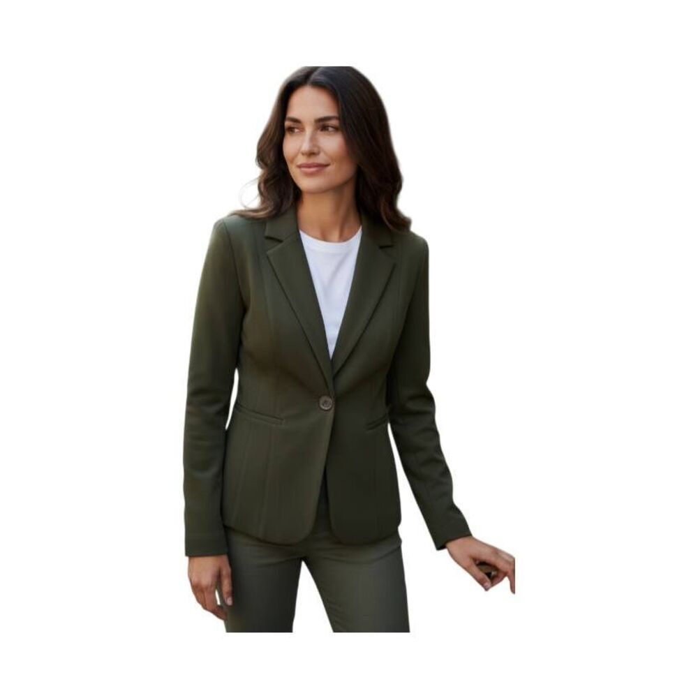 DBY ARMY GREEN BLAZER SZ.9/10 EUC.
